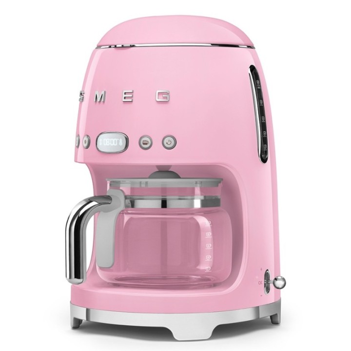 Smeg DCF02PKEU Drip Kaffemaskine Rosa