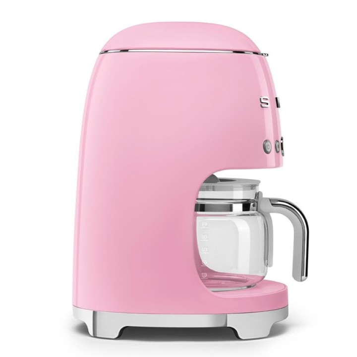 Smeg DCF02PKEU Drip Kaffemaskine Rosa