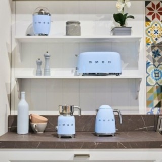 Smeg KLF03PBEU Elkedel 1,7L Pastelblå