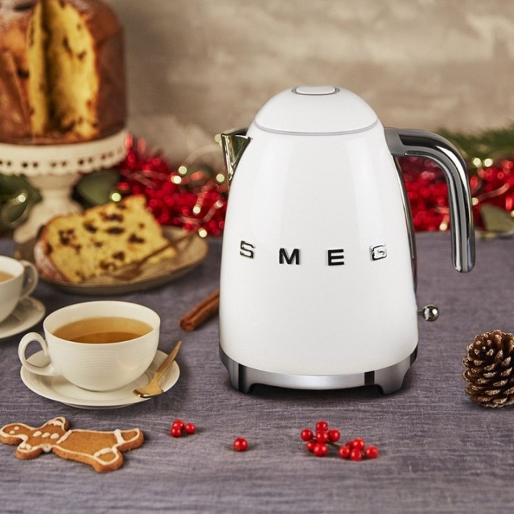 Smeg KLF03WHEU Elkedel 1,7L Hvid