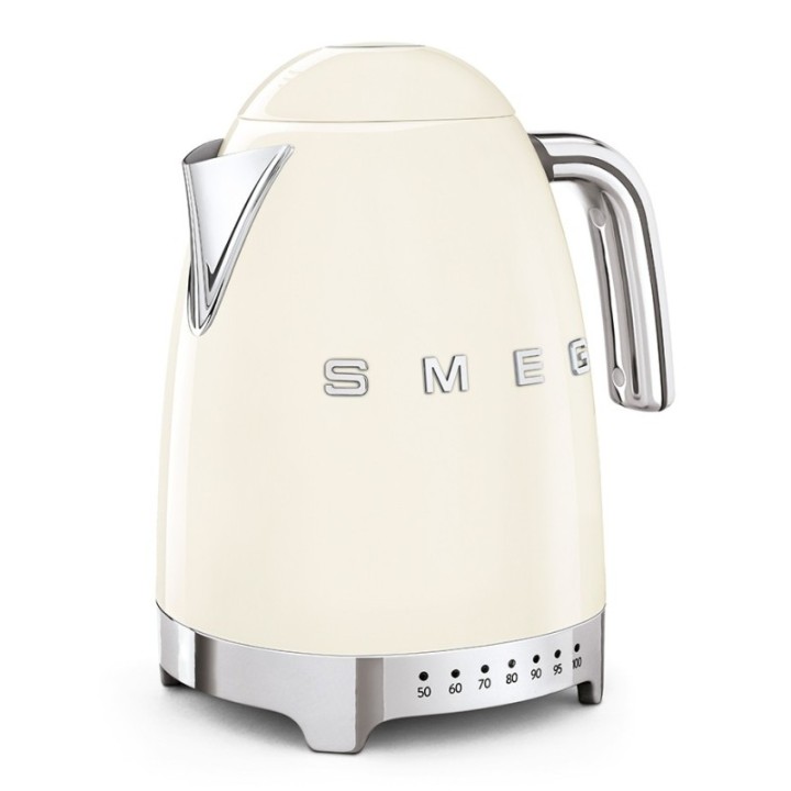Smeg KLF04CREU Elkedel m. Temperatur 1,7L Creme