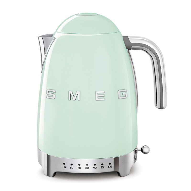 Smeg KLF04PGEU Elkedel m. Temperatur 1,7L Pastelgrøn