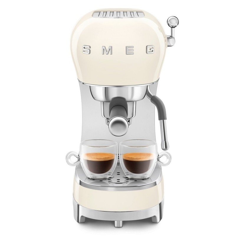 Smeg ECF02CREU Espressomaskine Creme