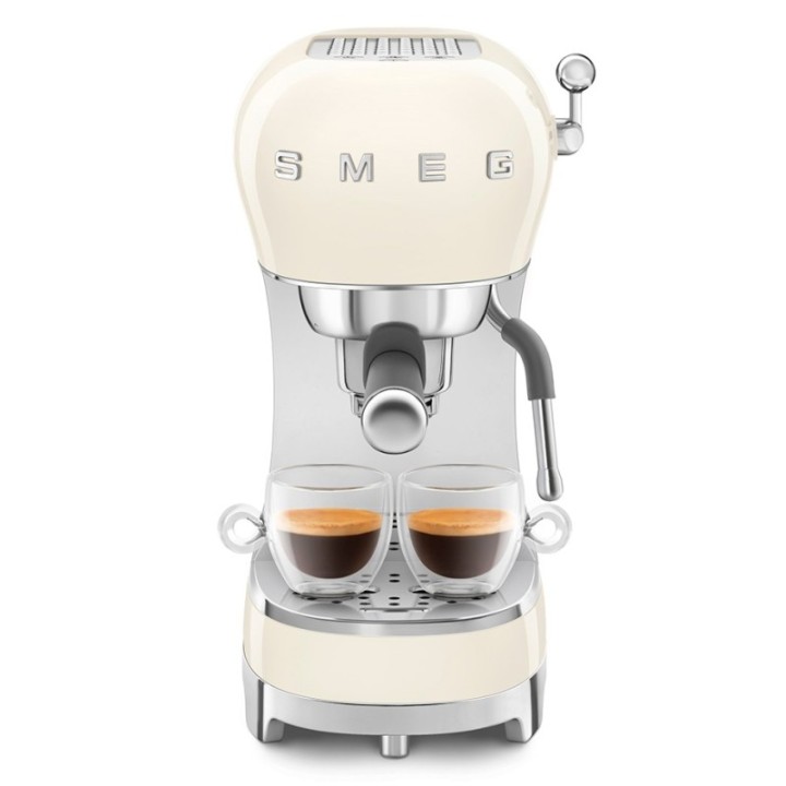 Smeg ECF02CREU Espressomaskine Creme
