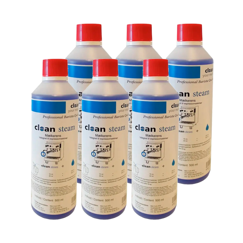 Clean Cappuccinorens 6x500ml