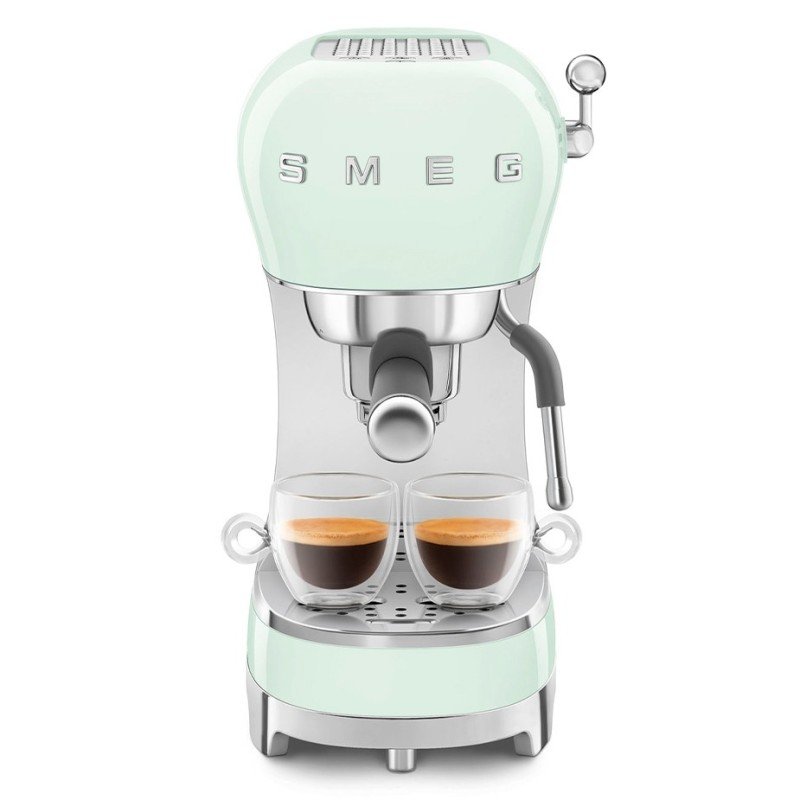 Smeg ECF02PGEU Espressomaskine Pastelgrøn