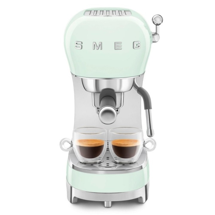 Smeg ECF02PGEU Espressomaskine Pastelgrøn