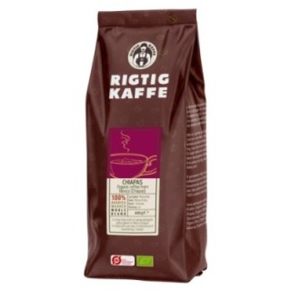 Rigtig Kaffe Organic Chiapas 15x400g Hele kaffebønner
