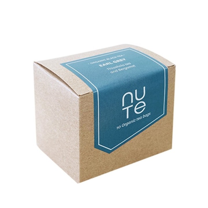 NUTE Earl Grey Økologisk Tebreve 10 stk