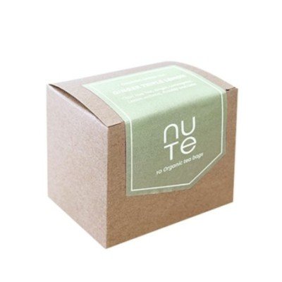 NUTE Ginger Triple Lemon Økologisk Tebreve 10 stk