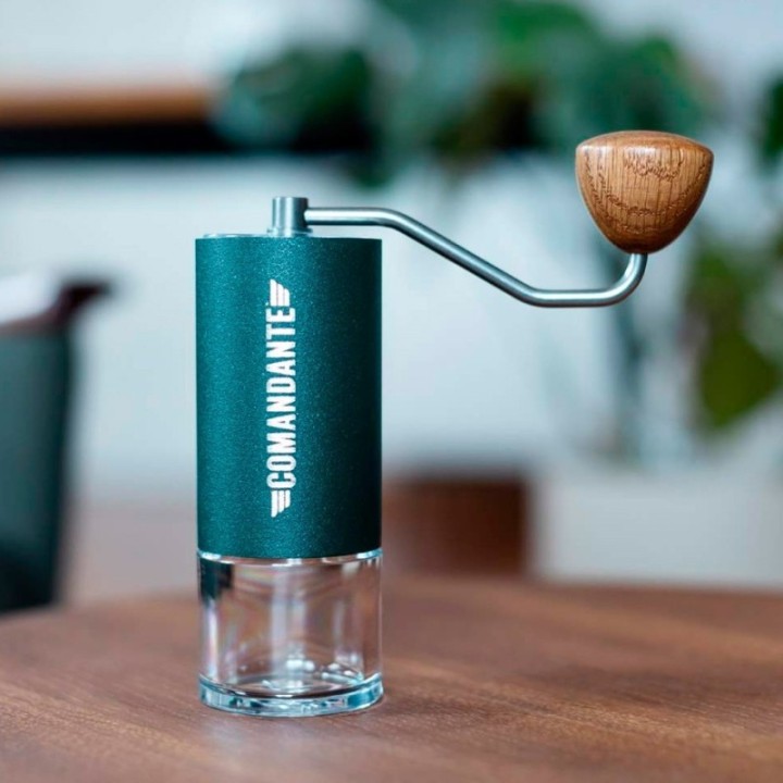 Comandante C40 MK4 Kaffemølle Nitro Blade Racing Green