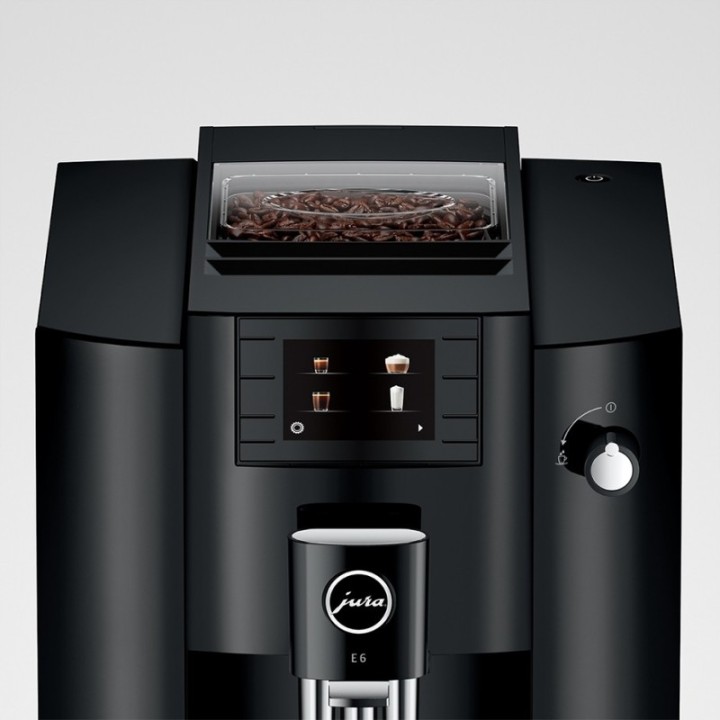Jura E6 (EC) Piano Black Espressomaskine Inkl. Startpakke