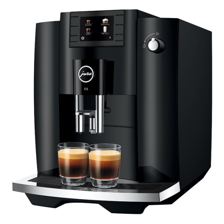 Jura E6 (EC) Piano Black Espressomaskine Inkl. Startpakke