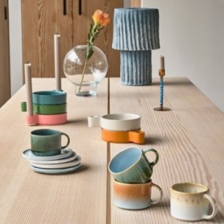 Villa Collection Styles Krus m. Hank 16 cl 2 Stk Blå/Amber