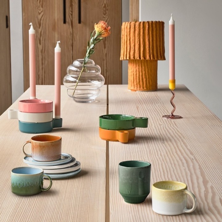 Villa Collection Styles Krus 18 cl 2 Stk Grøn/Blå