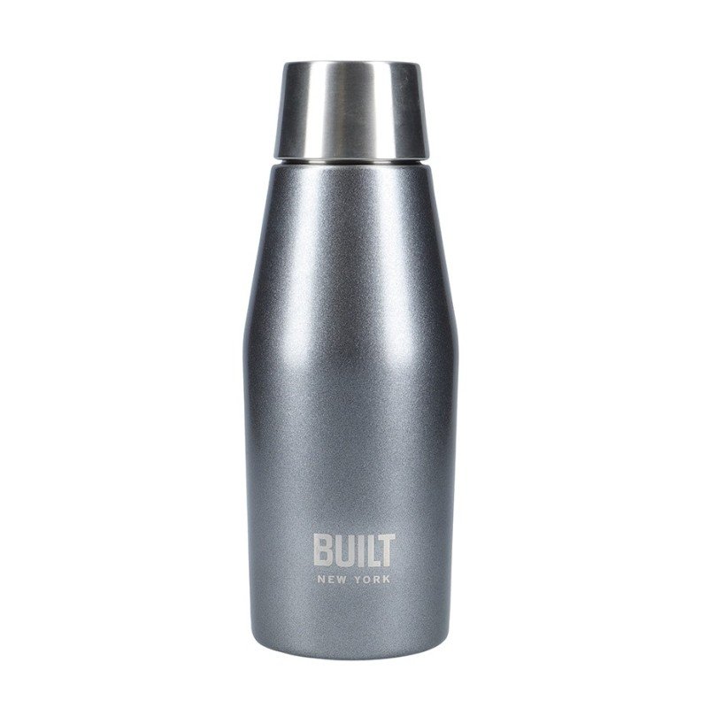 BUILT Perfect Seal Termoflaske 0,33 L Charcoal