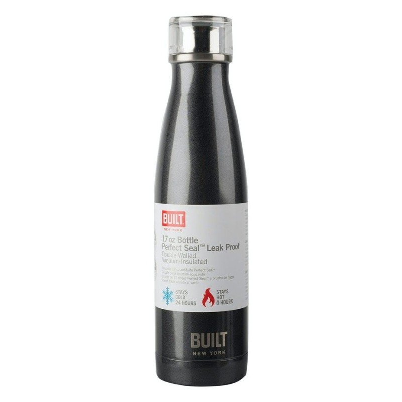 BUILT Perfect Seal Termoflaske 0,5 L Charcoal