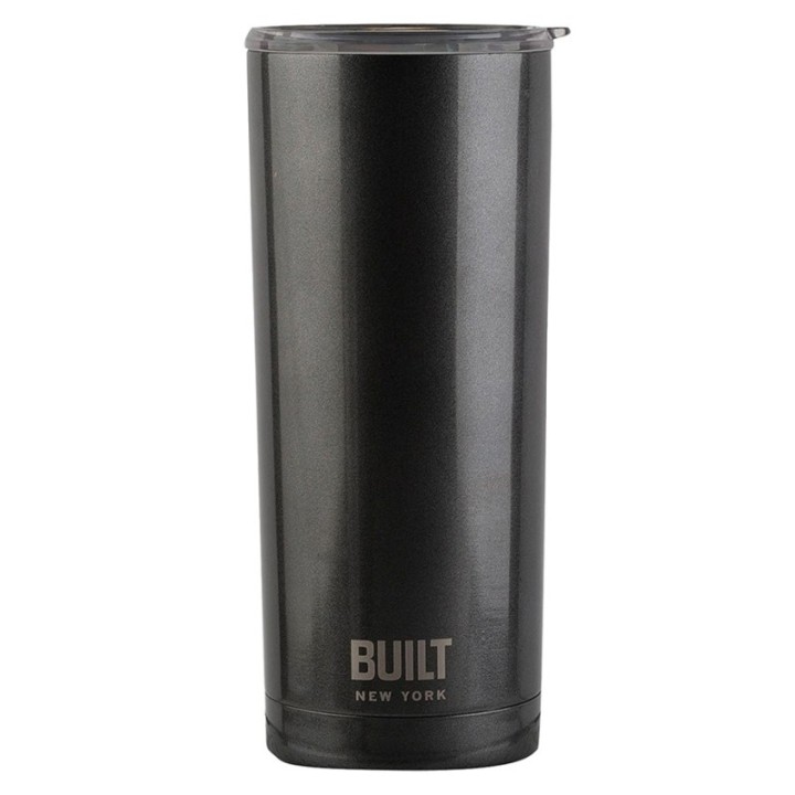 BUILT Perfect Seal Rejsekrus 0,59 L Charcoal