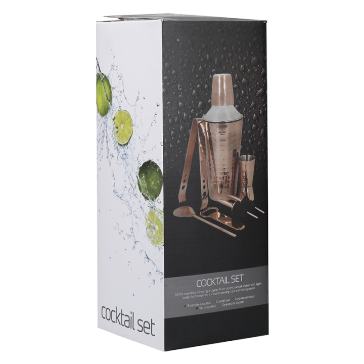 BarCraft Barsæt 7 Dele Kobber