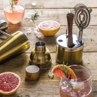 BarCraft Barsæt 5 Dele Guld