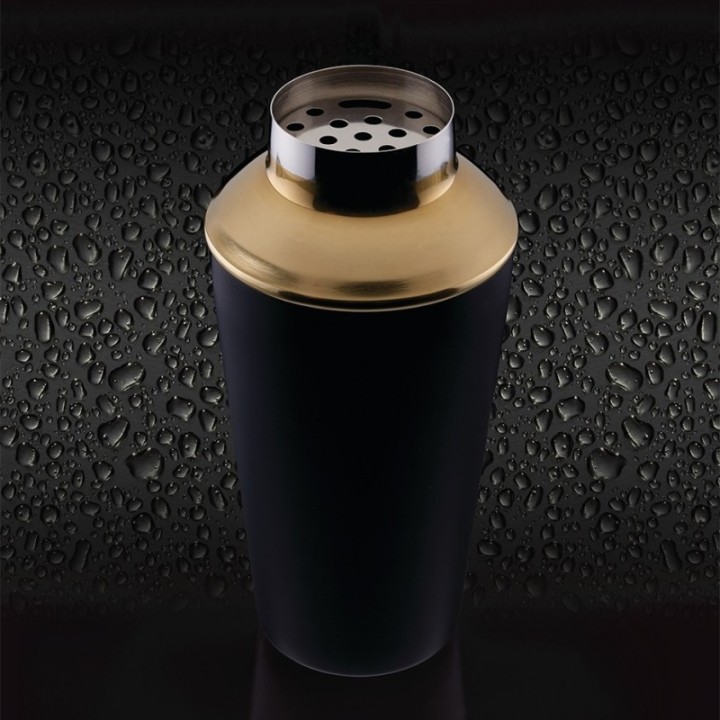 BarCraft Barsæt 3 Dele Sort/Guld