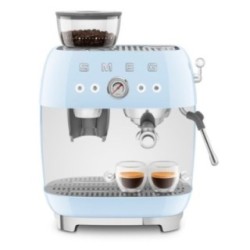 Smeg EGF03PBEU Manuel Espressomaskine Inkl. Kværn Pastelblå