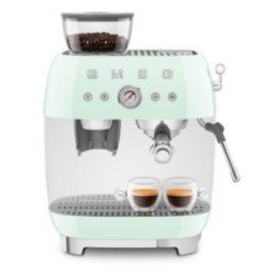 Smeg EGF03PGEU Manuel Espressomaskine Inkl. Kværn Pastelgrøn