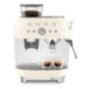 Smeg EGF03CREU Manuel Espressomaskine Inkl. Kværn Creme
