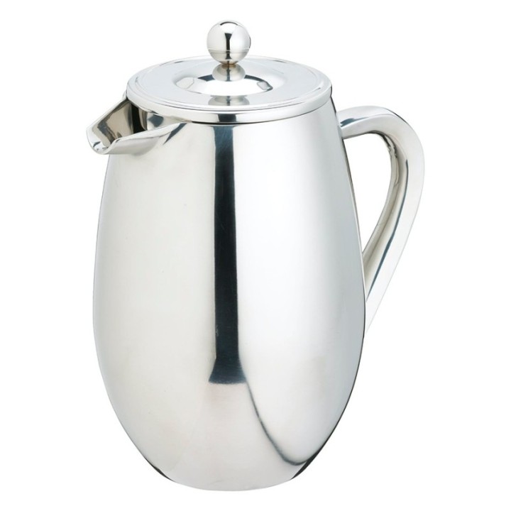 La Cafetière 8 Kop. Stempelkande Stål