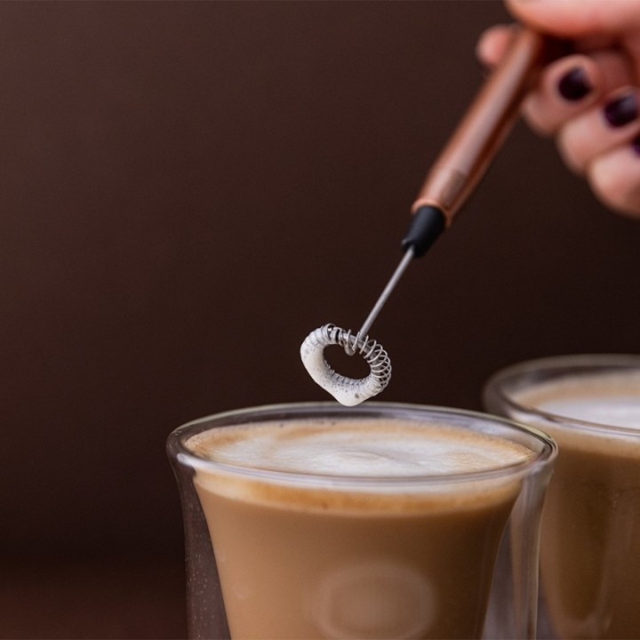 La Cafetière Mælkeskummer Kobber