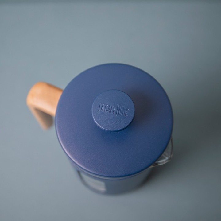 La Cafetière Pisa 3 Kop. Stempelkande Navy