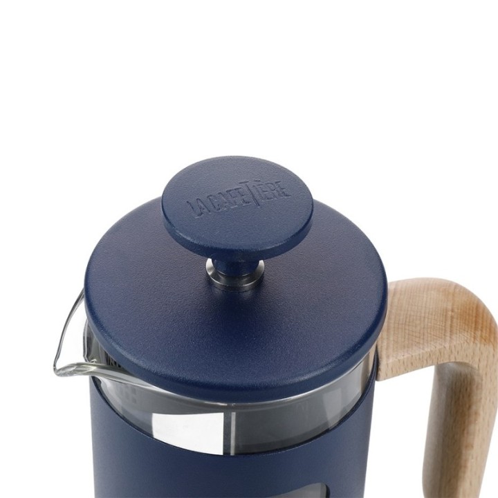 La Cafetière Pisa 3 Kop. Stempelkande Navy