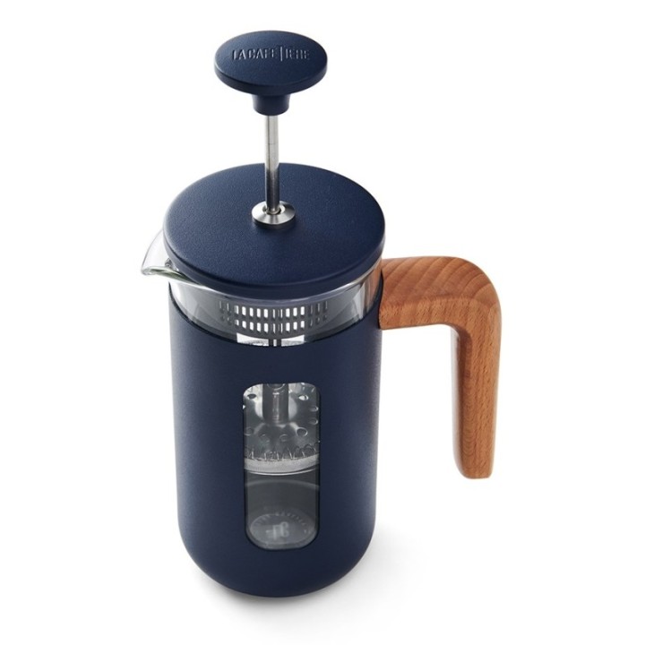 La Cafetière Pisa 3 Kop. Stempelkande Navy