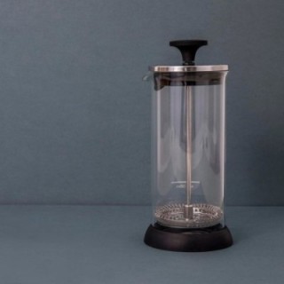La Cafetière Mælkeskummer Glas/Sort