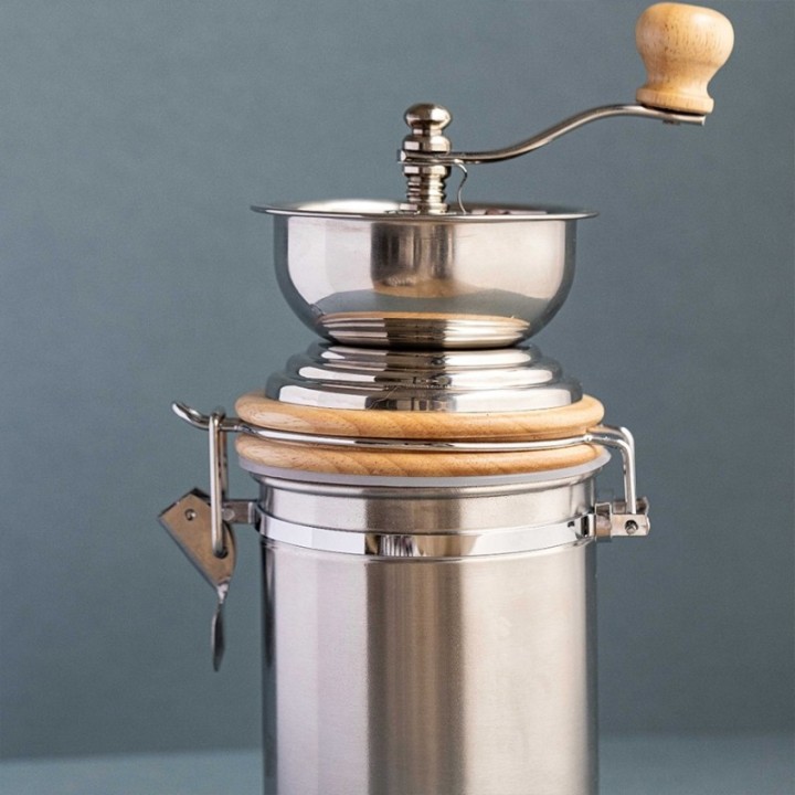 La Cafetière Manuel Kaffemølle Stål