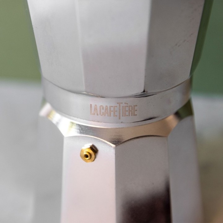 La Cafetière Venice 12 Kop. Espressokande Stål