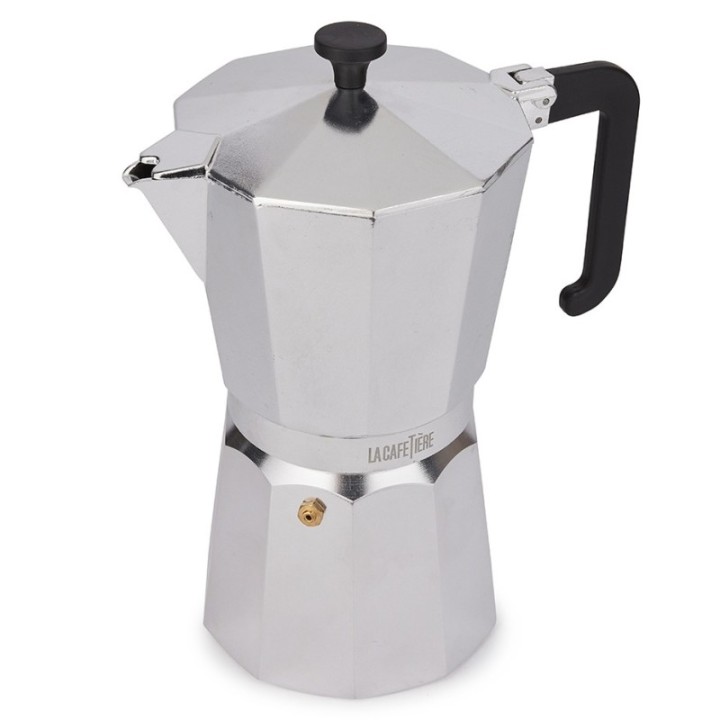 La Cafetière Venice 12 Kop. Espressokande Stål