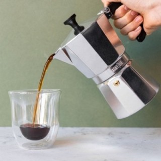 La Cafetière Venice 3 Kop. Espressokande Stål