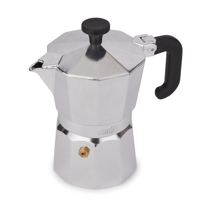 La Cafetière Venice 3 Kop. Espressokande Stål