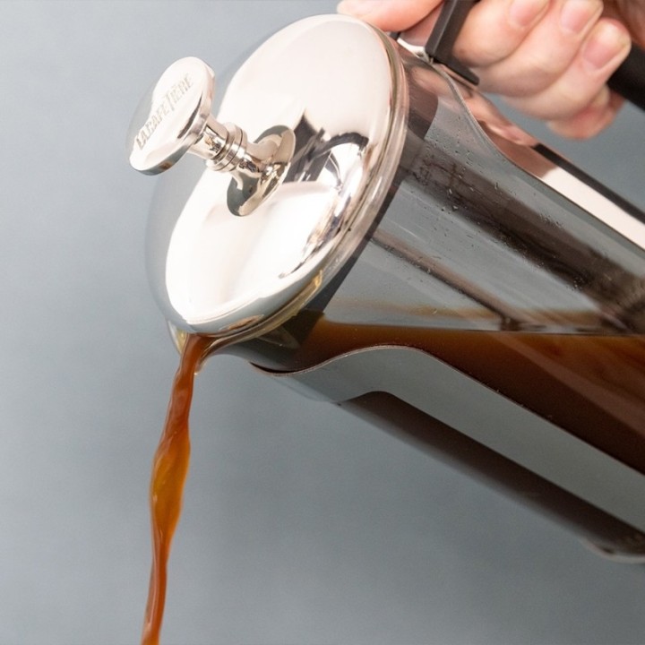 La Cafetière Roma 8 Kop. Stempelkande Rustfrit Stål