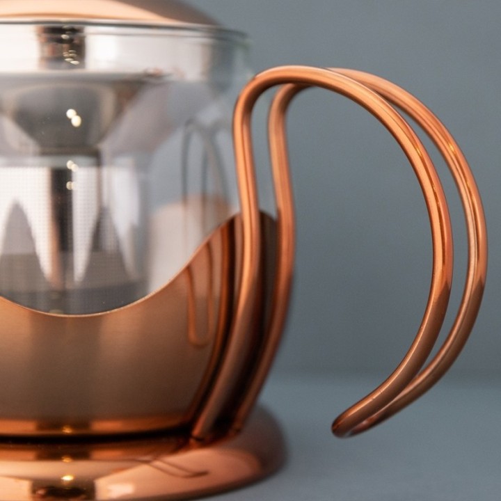 La Cafetière Izmir 4 Kop. Tebrygger Kobber