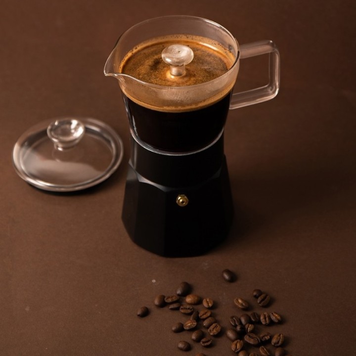 La Cafetière Verona 6 Kop. Espressokande Sort