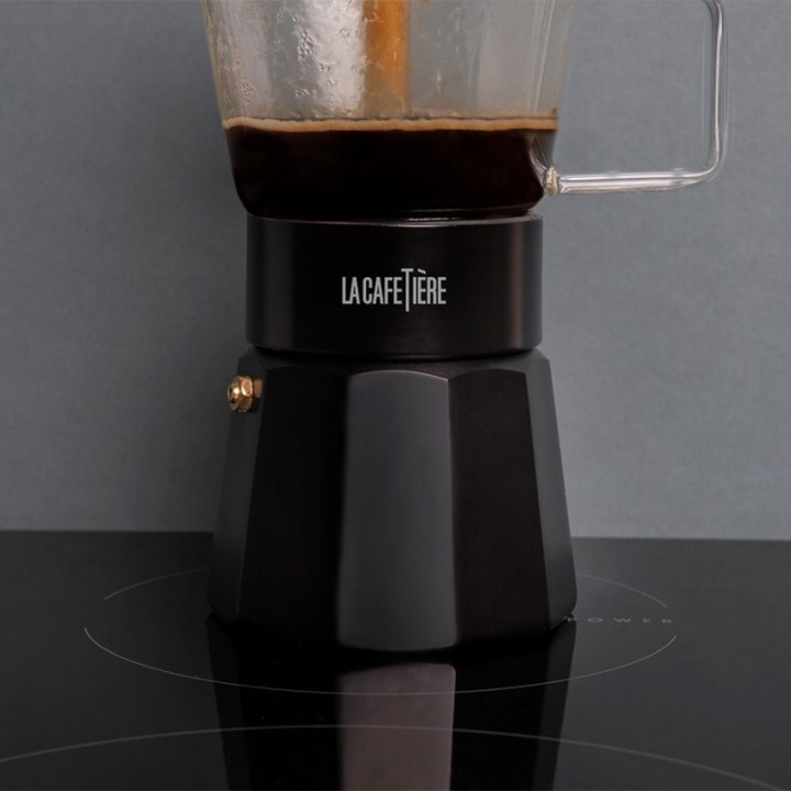 La Cafetière Verona 6 Kop. Espressokande Sort