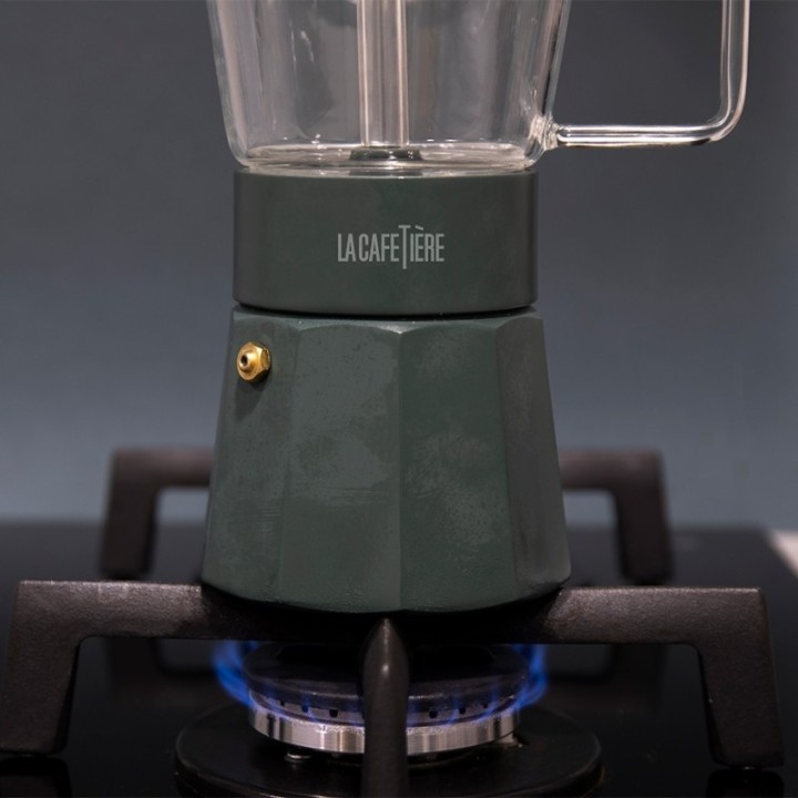 La Cafetière Verona 6 Kop. Espressokande Grøn