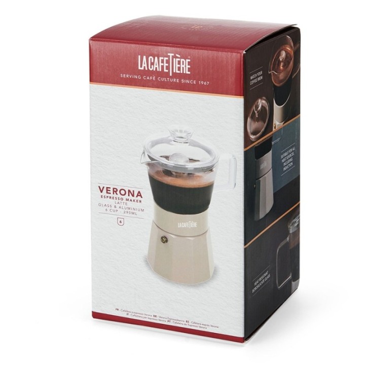 La Cafetière Verona 6 Kop. Espressokande Latte