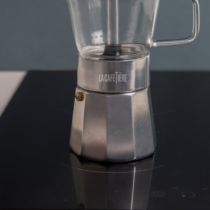 La Cafetière Verona 6 Kop. Espressokande Stål