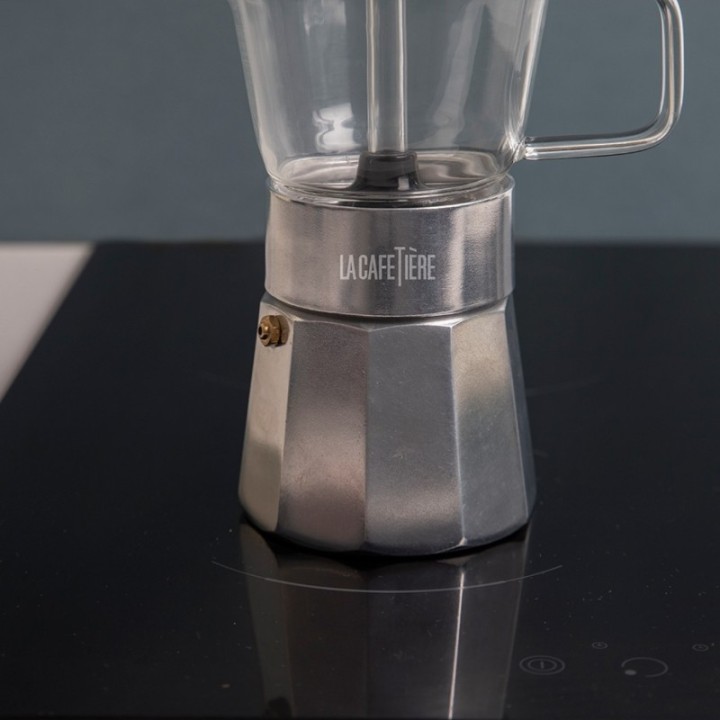 La Cafetière Verona 6 Kop. Espressokande Stål