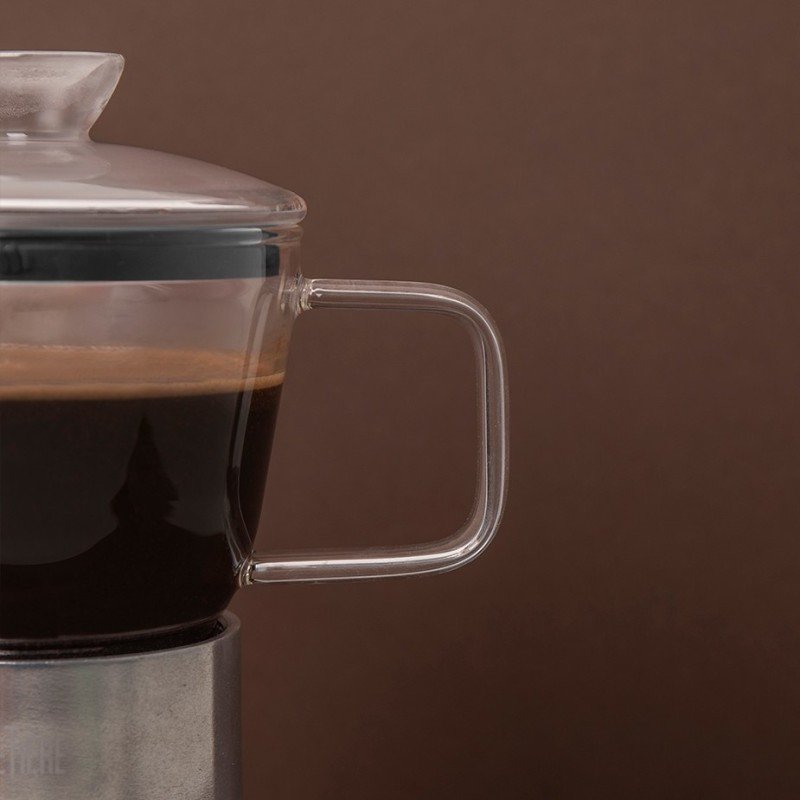 La Cafetière Verona 6 Kop. Espressokande Stål