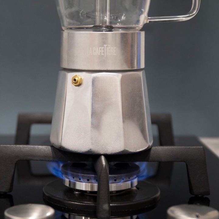 La Cafetière Verona 6 Kop. Espressokande Stål