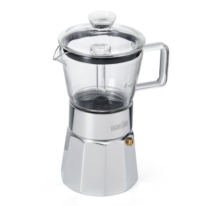 La Cafetière Verona 6 Kop. Espressokande Stål